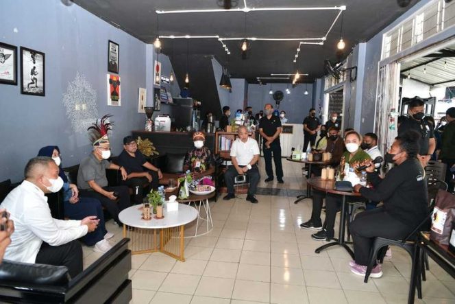 
 Wakil Presiden Ma'ruf Amin: Saya Harap Kopi Papua Ini Menjadi Kopi yang Mendunia