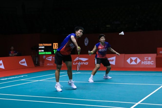 
 Hasil Badminton World Federation (BWF). Ganda putri Indonesia, Apriyani Rahayu/Siti Fadia Silva Ramadhanti