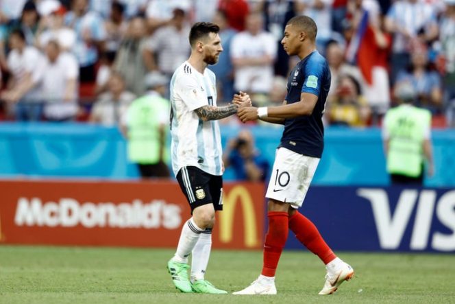 
 Messi dan Mbappe