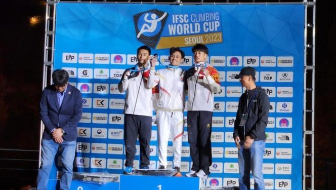 
 Indonesia Raih Emas dan Perunggu Piala Dunia Panjat Tebing ajang IFSC Climbing World Cup 2023 di Korea