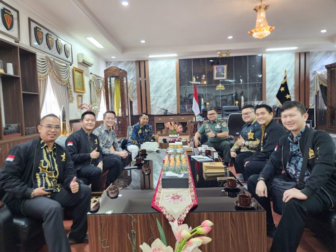 
 Mayjen TNI Yudhy Chandra Jaya Menerima Kunjungan Pengurus Idepreneurs Club