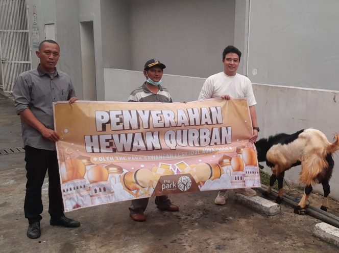 
 Momentum Idul Adha 1444 H The Park Sawangan Berbagi Hewan Qurban Untuk Masyarakat Sekitar