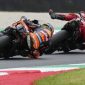 Jadwal MotoGP Jerman 2023 di Sirkuit Sachsenring digelar akhir pekan ini. (AP/Luca Bruno)
