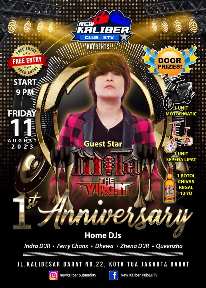 
 Penasaran Aksi Nge DJ Mita The Virgin Hanys Di New Kaliber