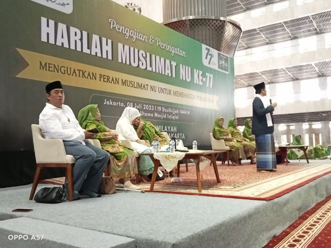 
 Gus Syaifuddin Hadiri Pengajian Dan Peringatan Harlah Muslimat NU Ke -77 Di Masjid Istiqlal