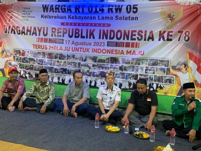 
 Hidangan Baso Di Malam Tasyakuran HUT RI ke-78,Warga RT014/05 Kebayoran Lama Selatan