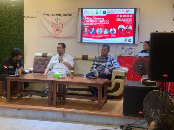
 Barisan Ksatria Nusantara (BKN) DPW DKI Jakarta Gelar Talkshow Pemuda Anti Narkoba Dan Tawuran