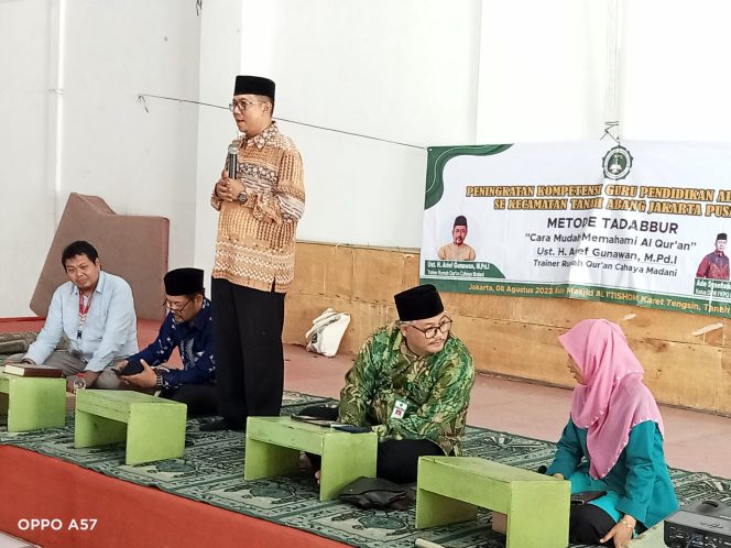 
 FKPQ DKI Jakarta Gelar Peningkatan Guru Pendidikan Al Quran Se Kecamatan Tanah Abang