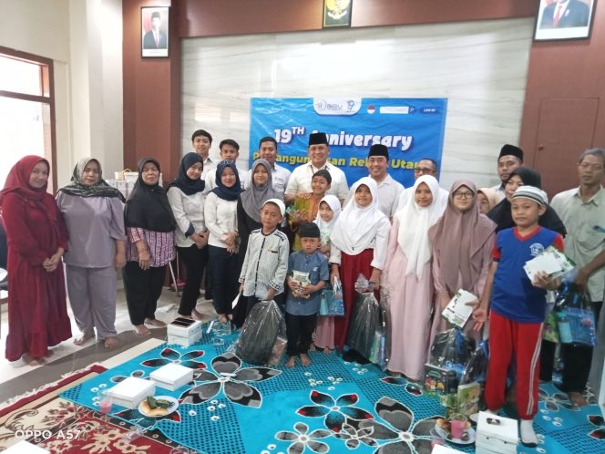 
 Rayakan Ulang Tahun ke 19, PT.Bangun Insan Raksa Utama (BIRU) Gelar Santunan Untuk Anak Yatim