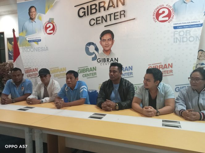 
 Gibran Center Optimis Prabowo – Gibran Menang Satu Putaran