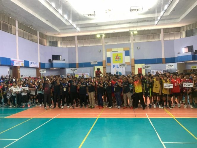 
 Semarak Pembukaan Turnamen Klub Bola Voli Jakarta Pusat 2024 oleh Gus Syaifuddin