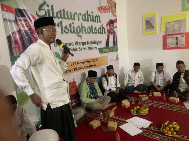 
 Silaturrahim dan Istiqhotsah FUSI Menteng: Dukung Mas Pram dan Bang Doel Menangkan Pilgub Jakarta 2024 Satu Putaran