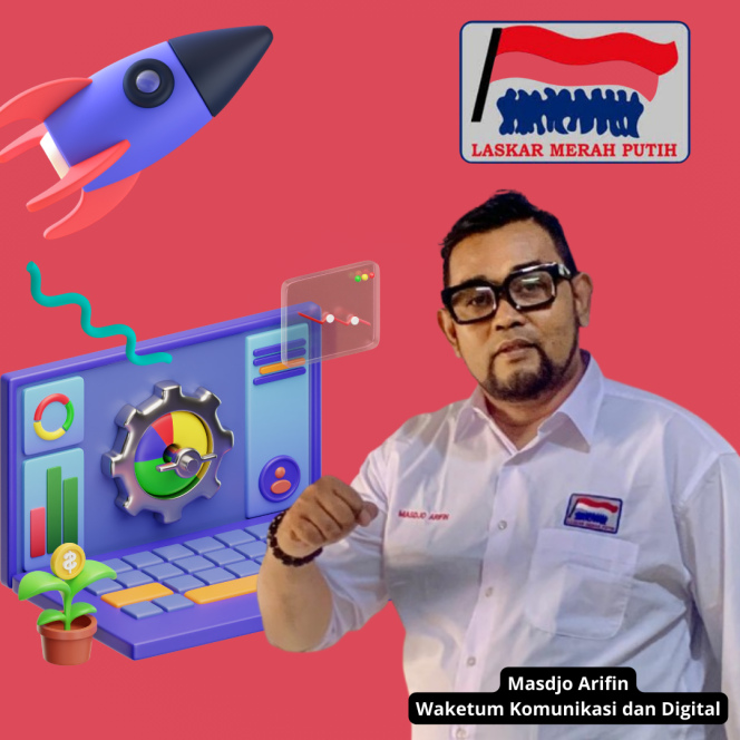 
 Laskar Merah Putih (LMP) Dukung Transformasi Digital Pemerintah