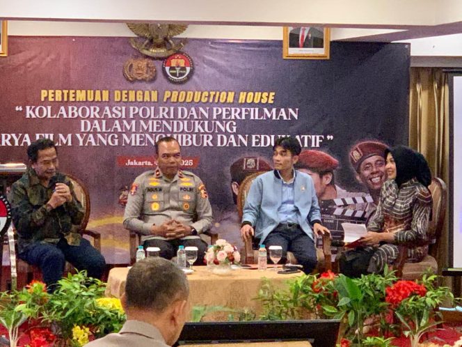 
 Kolaborasi Polri dan Insan Perfilman: Mengejar Karya Hiburan dan Edukasi yang Berkualitas