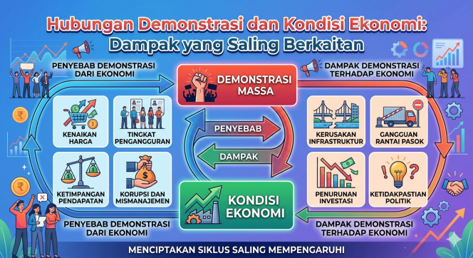 
 Hubungan Demonstrasi dan Kondisi Ekonomi: Dampak yang Saling Berkaitan