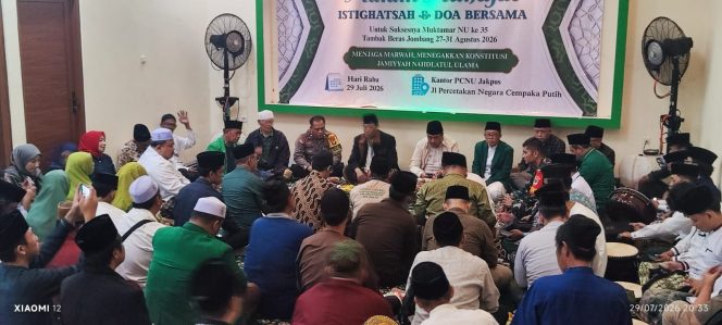 
 Munajat Kebangsaan Warga NU Jakarta Pusat, Menguatkan Ukhuwah Menyongsong Muktamar NU